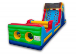 50ft Obstacle Course with 12ft Tall Slide Dry Only