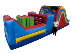 6 1729597548 32ft Obstalce Course with 8.5ft Slide